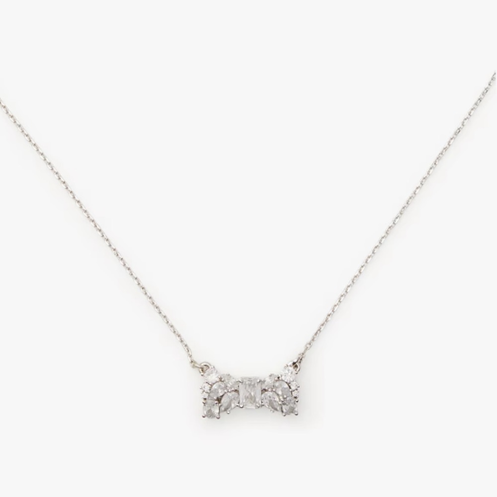 Kate Spade Take A Bow Mini Pendant Necklace